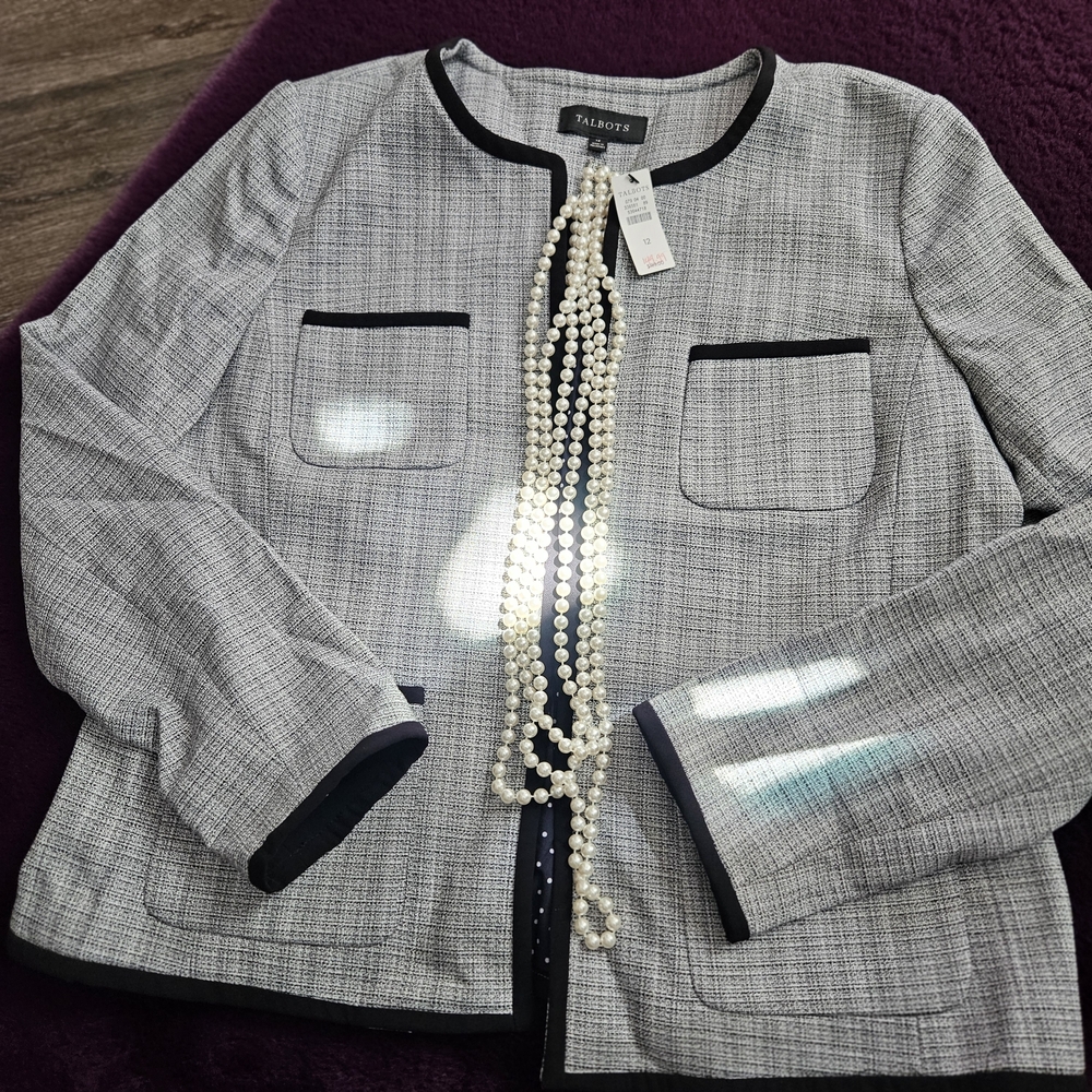 Talbots Women's Gray Jacket